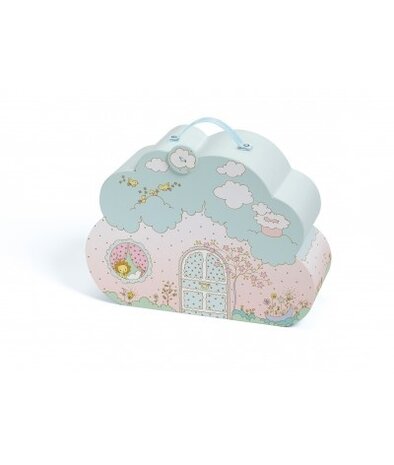 Djeco Tinyly Draagbaar Poppenhuis Sunny & Mia Djeco Tinyly Draagbaar Poppenhuis Sunny & Mia