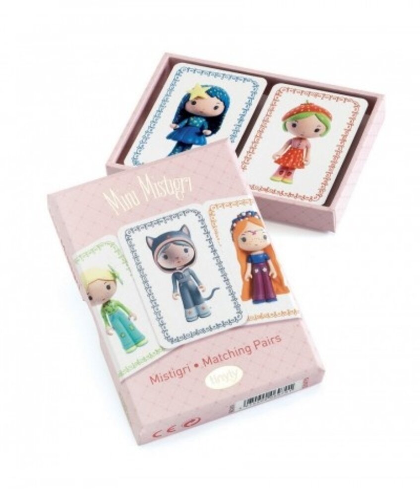 Djeco Tinyly Mini Mistigri Matching pairs Djeco Tinyly Mini Mistigri Matching pairs