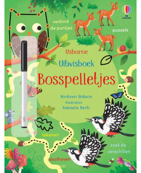 Uitwisboek-Bosspelletjes Uitwisboek-Bosspelletjes