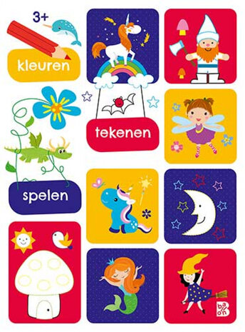 Mijn eerste kleur-en spelletjesboek 3+ Mijn eerste kleur-en spelletjesboek 3+