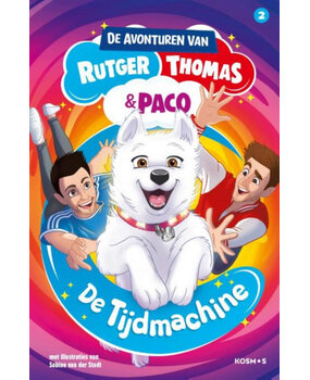 Boek De Avonturen van Rutger, Thomas en Paco 2 De Tijdmachine Boek De Avonturen van Rutger, Thomas en Paco 2 De Tijdmachine