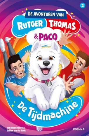 Boek De Avonturen van Rutger, Thomas en Paco 2 De Tijdmachine Boek De Avonturen van Rutger, Thomas en Paco 2 De Tijdmachine