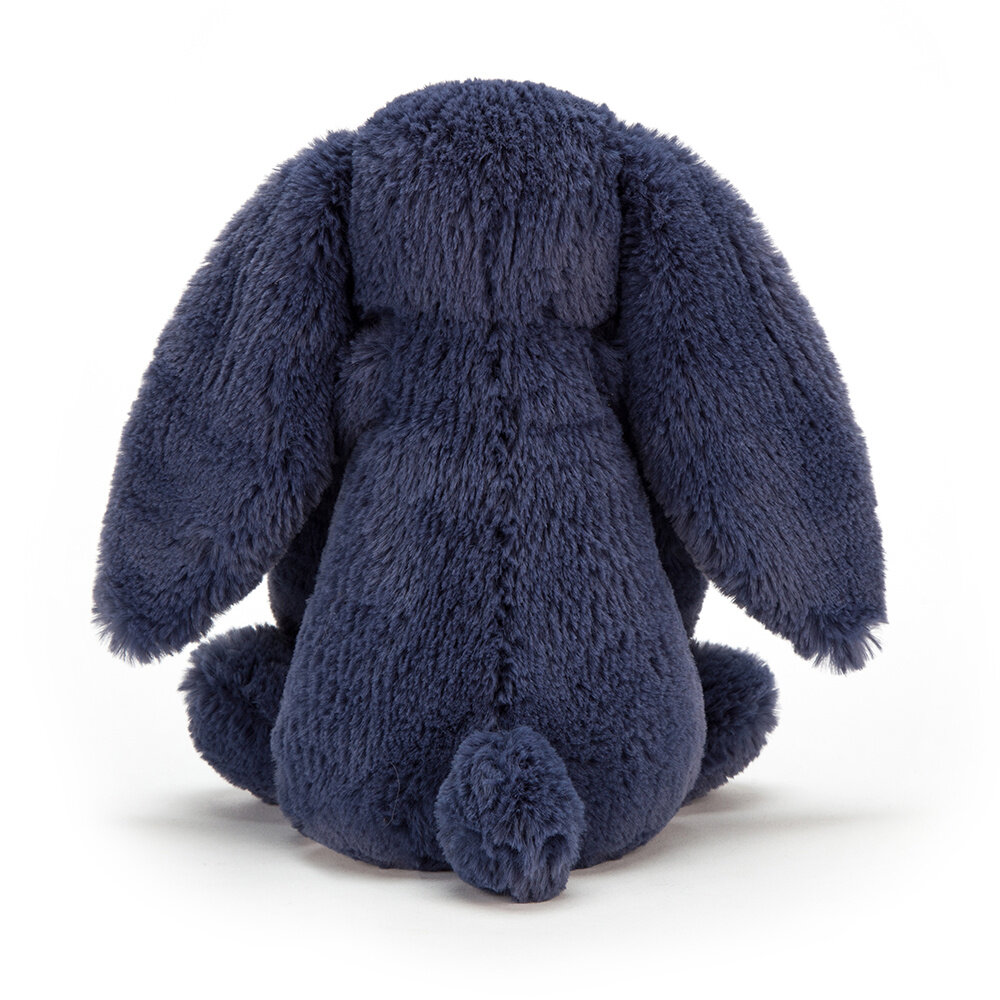 Jellycat Knuffel Bashful Navy Bunny Original Jellycat Knuffel Bashful Navy Bunny Original