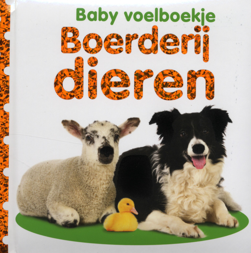 Baby Voelboekje Boerderijdieren afbeelding