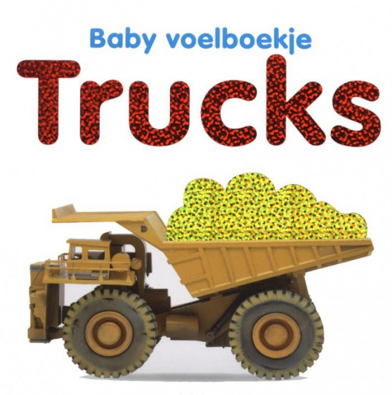 Baby Voelboekje Trucks afbeelding