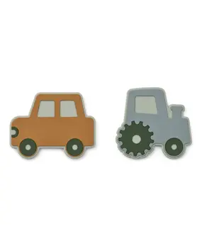 Liewood Bijtspeeltje Gia 2-pack | Vehicles