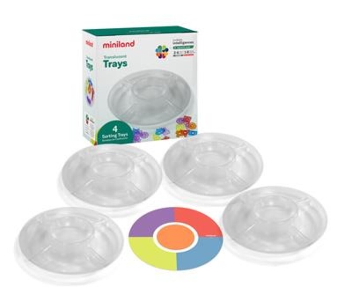 Miniland 4 sorteerschalen Miniland 4 sorteerschalen
