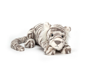 Jellycat Sacha Snow Tiger Little Jellycat Sacha Snow Tiger Little