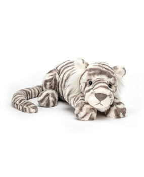 Jellycat Sacha Snow Tiger Little