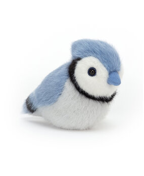 Jellycat Birdling Blue Jay  Blauwe Gaai