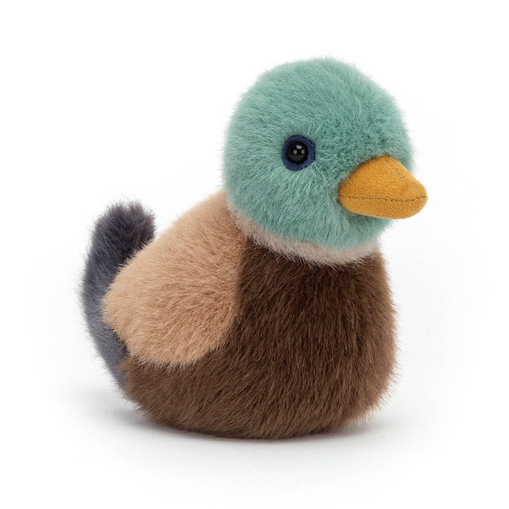 Jellycat Birdling Mallard Eend Jellycat Birdling Mallard Eend