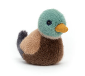 Jellycat Birdling Mallard Eend Jellycat Birdling Mallard Eend