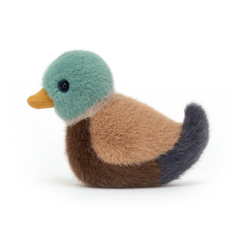 Jellycat Birdling Mallard Eend Jellycat Birdling Mallard Eend