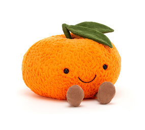 Jellycat Amuseable Clementine Small Mandarijn Jellycat Amuseable Clementine Small Mandarijn