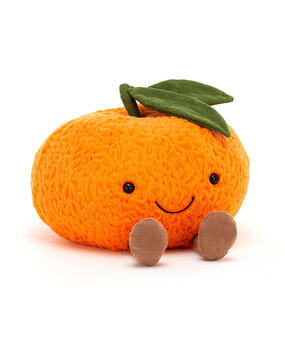 Jellycat Amuseable Clementine Small Mandarijn Jellycat Amuseable Clementine Small Mandarijn