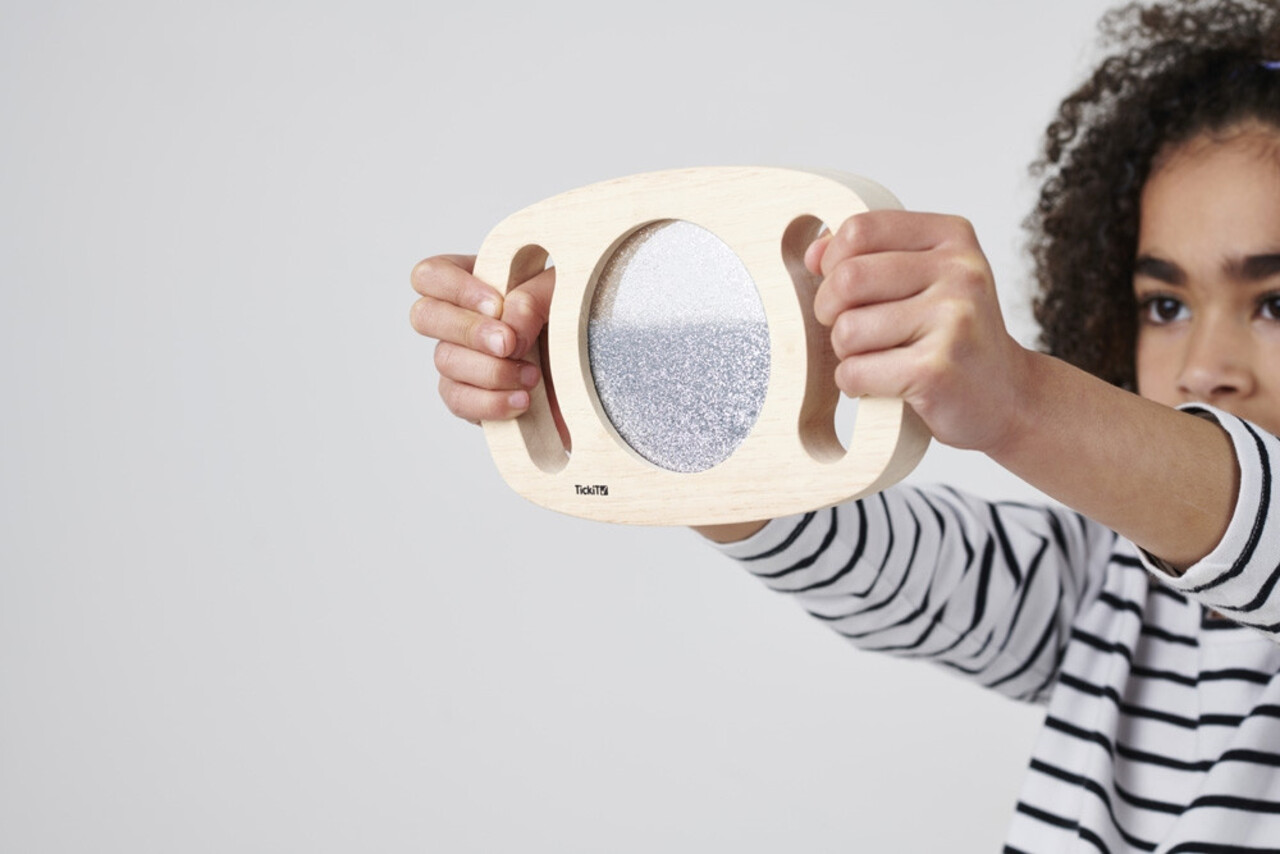 TickiT Easy Hold Glitterpaneel Zilver TickiT Easy Hold Glitterpaneel Zilver