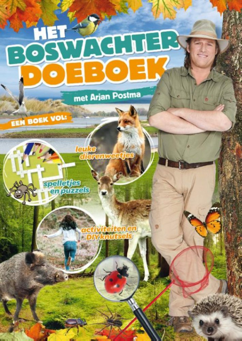 Boswachter doeboek met Arjan Postma afbeelding