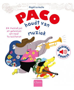 Paco houdt van muziek