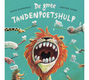 De grote tandenpoetshulp (kartonboek) De grote tandenpoetshulp (kartonboek)