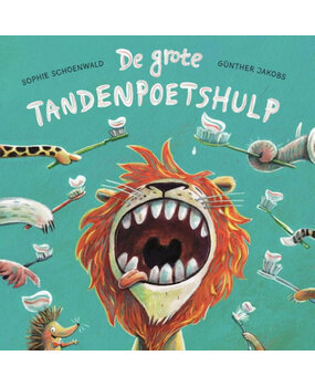 De grote tandenpoetshulp (kartonboek)