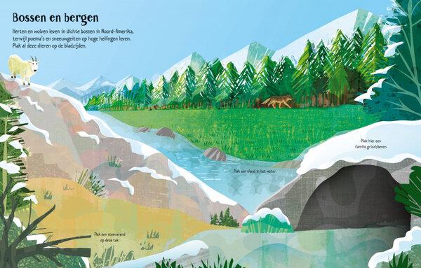 Eerste stickerboek - Wilde dieren Eerste stickerboek - Wilde dieren