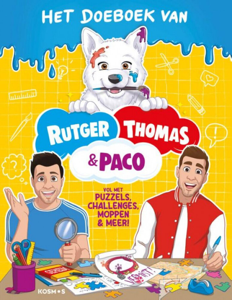 Het doeboek van Rutger, Thomas en Paco Het doeboek van Rutger, Thomas en Paco