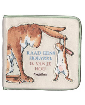 Raad eens hoeveel ik van je hou (knuffelboek)