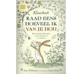 Raad eens hoeveel ik van je hou Kleurboek Raad eens hoeveel ik van je hou Kleurboek