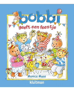 Uitdeelboekjes Bobbi geeft een feestje