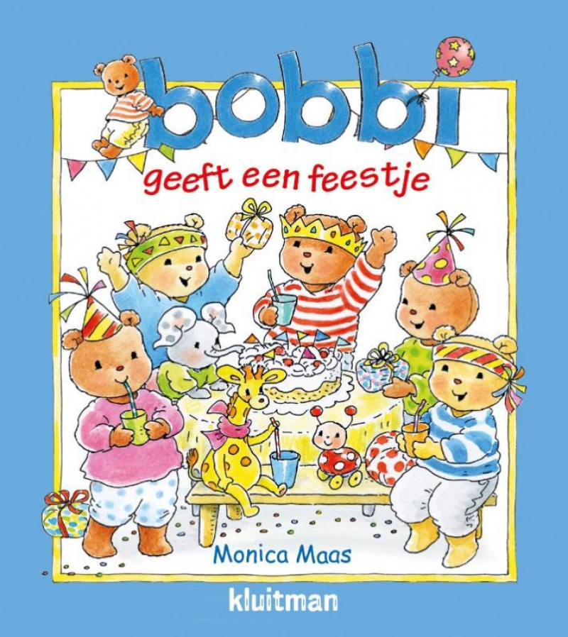 Uitdeelboekjes Bobbi geeft een feestje afbeelding