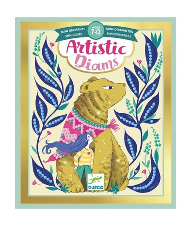 Djeco Schilderij met diamantjes - Legendes Djeco Schilderij met diamantjes - Legendes