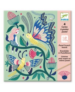 Djeco Kraskaarten Duimelijntje Djeco Kraskaarten Duimelijntje