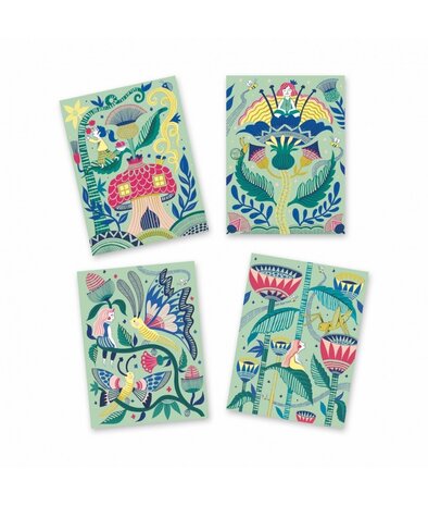 Djeco Kraskaarten Duimelijntje Djeco Kraskaarten Duimelijntje