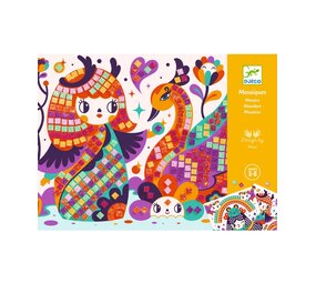 Djeco Mozaïek Kunst met een nummer | Zwaan Djeco Mozaïek Kunst met een nummer | Zwaan