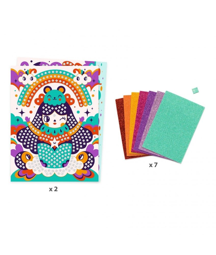 Djeco Mozaïek Kunst met een nummer | Zwaan Djeco Mozaïek Kunst met een nummer | Zwaan