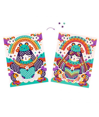 Djeco Mozaïek Kunst met een nummer | Zwaan Djeco Mozaïek Kunst met een nummer | Zwaan