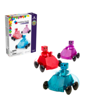 Magna Tiles Dashers Auto's 6 stuks Magna Tiles Dashers Auto's 6 stuks