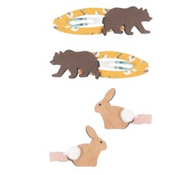 Mimi & Lula Haarspeldjes Bunny & Bear Mimi & Lula Haarspeldjes Bunny & Bear