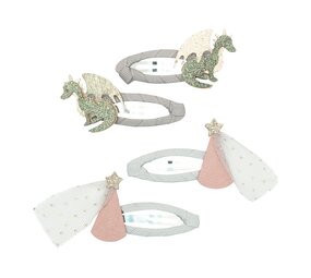 Mimi & Lula Haarspeldjes Dragon and Princess Mimi & Lula Haarspeldjes Dragon and Princess