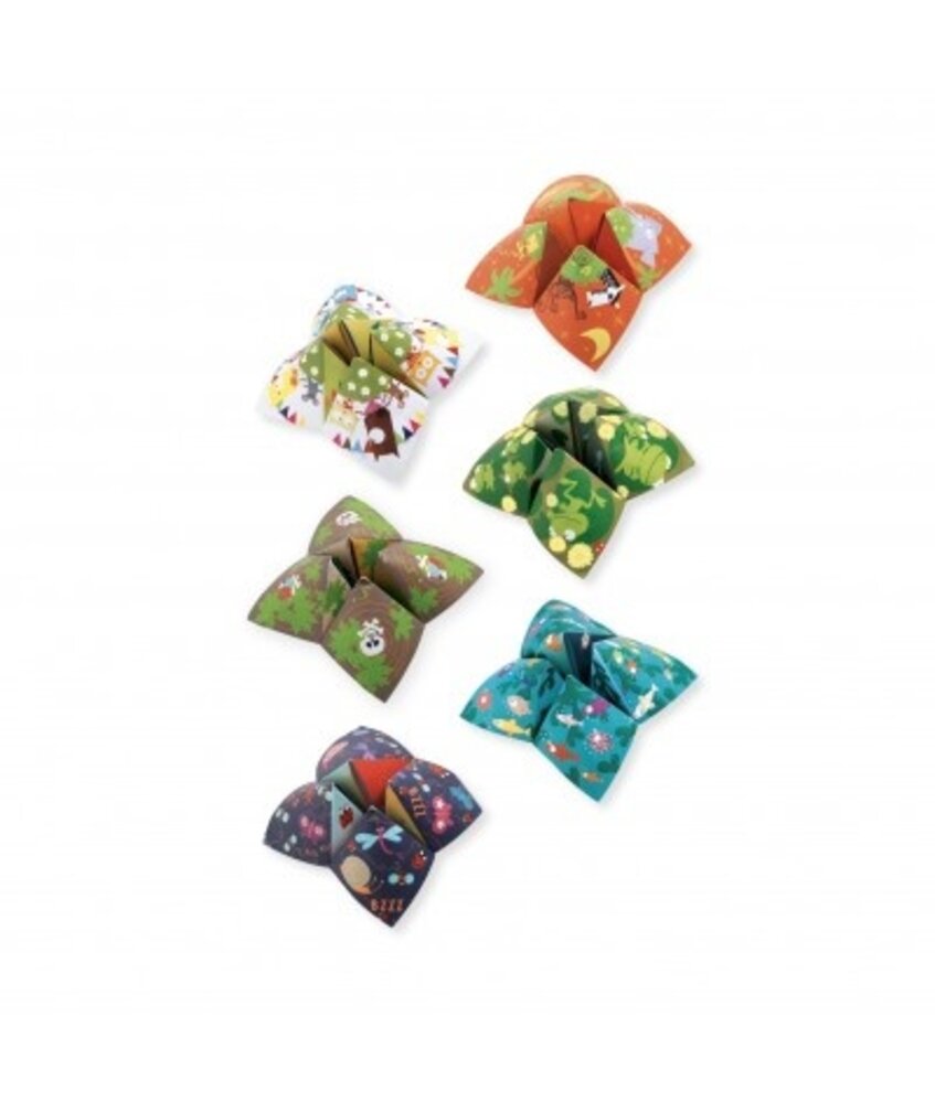 Djeco Origami Papieren Happertjes - Dieren
