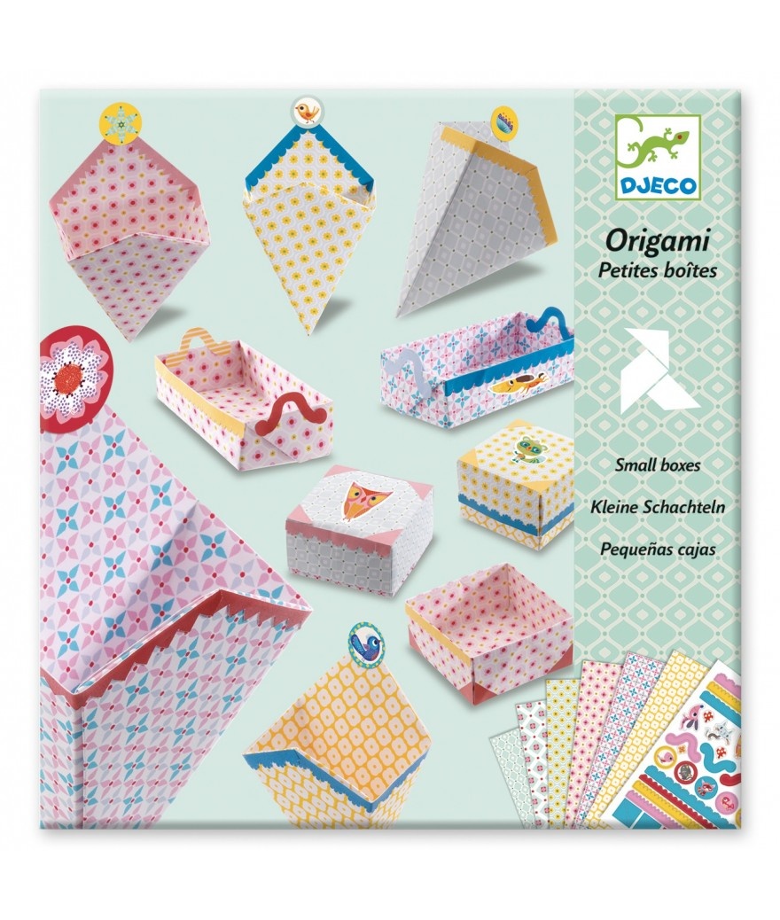 Eenvoudig Origami Knutselpakket | Doosjes vouwen