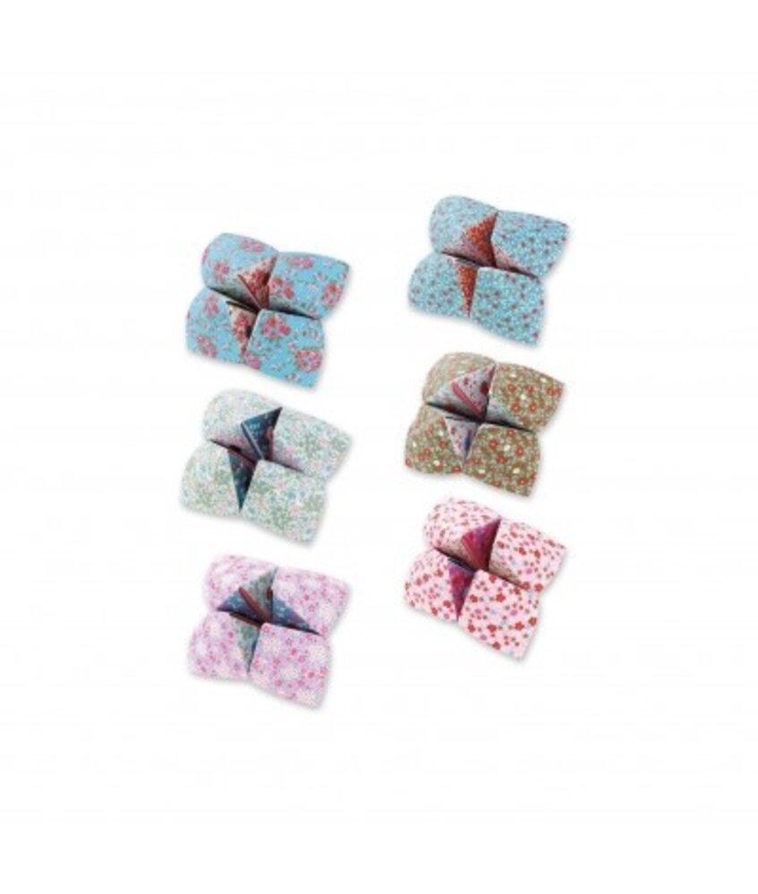 Djeco Eenvoudig Origami Knutselpakket | Doosjes vouwen  fleurs Djeco Eenvoudig Origami Knutselpakket | Doosjes vouwen  fleurs