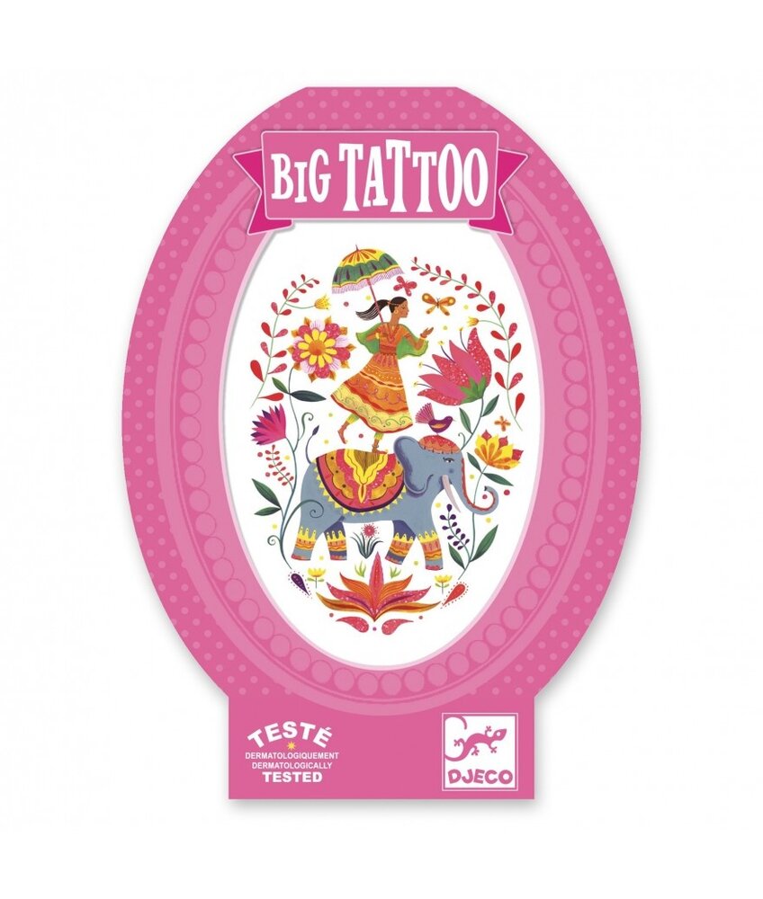 Djeco Big Tattoo | Rose India Djeco Big Tattoo | Rose India