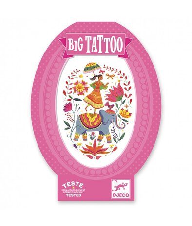 Djeco Big Tattoo | Rose India Djeco Big Tattoo | Rose India