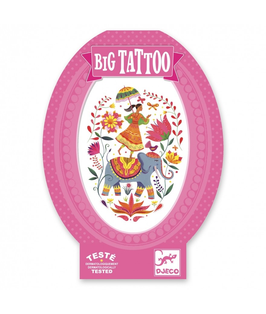 Big Tattoo | Rose India afbeelding