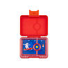 Yumbox Yumbox Snack 3 vakken Roar Red / Polar Bear Tray