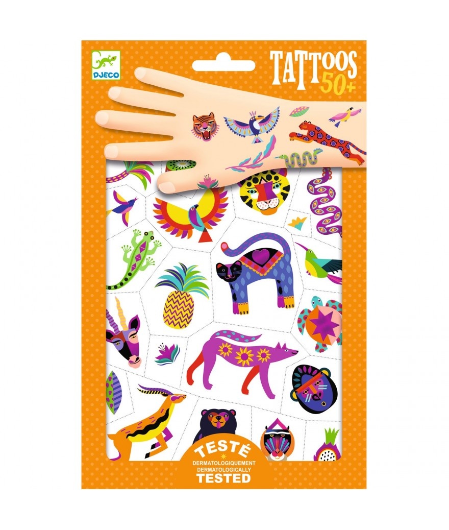 Tattoo's Wild beauty afbeelding