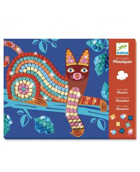 Djeco Mozaïek Kunst met een nummer | Mexicaanse dieren Djeco Mozaïek Kunst met een nummer | Mexicaanse dieren