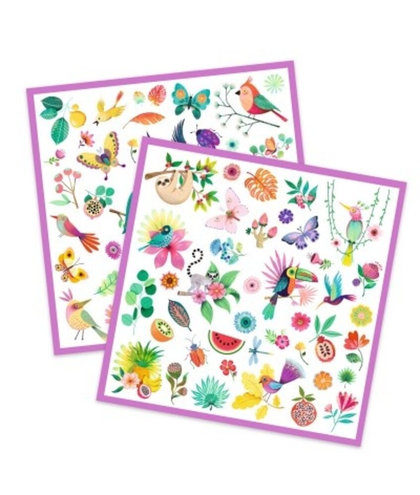 Djeco Stickers Paradijs | 160 stuks Djeco Stickers Paradijs | 160 stuks