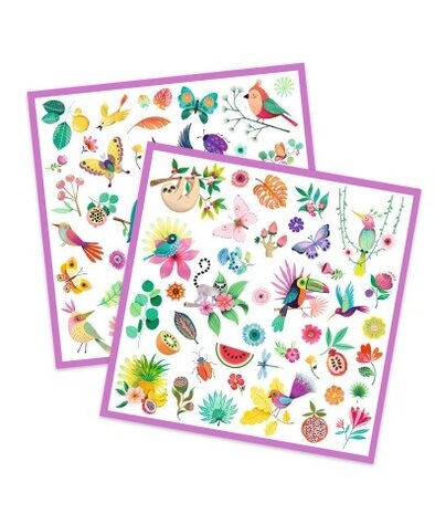 Djeco Stickers Paradijs | 160 stuks Djeco Stickers Paradijs | 160 stuks